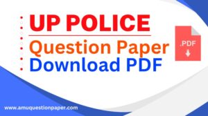 UP Police Previous Year Question Paper PDF Download